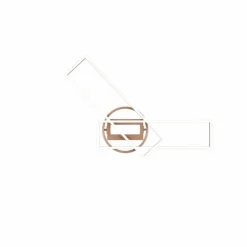 Luminaires Reality Éclairage Led|Plafonnier Reality TWISTER LED Brun, 1 lumière, Télécommandes