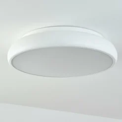 Plafonnier Rhone LED Blanc, 1 lumière, Changeur de couleurs