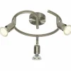 Luminaires Brilliant Éclairage Led|Plafonnier rond à spots Brilliant Loona LED Fer, 3 lumières