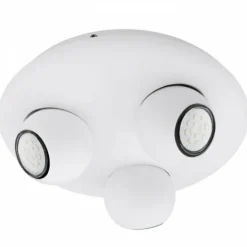 Luminaires Eglo Spots Et Projecteurs|Plafonnier rond à spots Eglo NORBELLO 3 Blanc