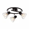 Luminaires Globo Lighting Spots Et Projecteurs|Plafonnier rond à spots Globo FASSA Chrome, 3 lumières