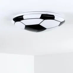 hofstein Éclairage Led|Plafonnier Sakka LED Noir, Blanc, 1 lumière