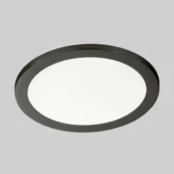 SCHÖNER WOHNEN-Kollektion Éclairage Led|Plafonnier Flat LED Noir, Blanc, 1 lumière