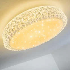 hofstein Éclairage Led|Plafonnier Soppero LED Blanc, 1 lumière