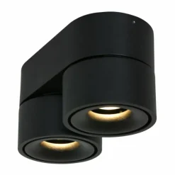 Luminaires Steinhauer Éclairage Led|Plafonnier Steinhauer Fez LED Noir, 2 lumières