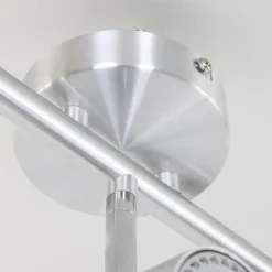 Luminaires Steinhauer Éclairage Led|Plafonnier Steinhauer Natasja LED Acier inoxydable, 3 lumières