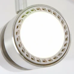 Luminaires Steinhauer Éclairage Led|Plafonnier Steinhauer Natasja LED Acier inoxydable, 3 lumières