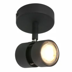 Luminaires Steinhauer Éclairage Led|Plafonnier Steinhauer Natasja LED Noir, 1 lumière
