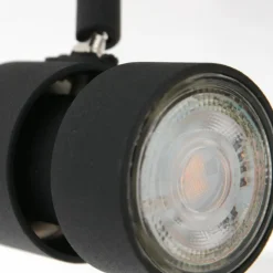 Luminaires Steinhauer Éclairage Led|Plafonnier Steinhauer Natasja LED Noir, 4 lumières