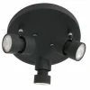 Luminaires Steinhauer Éclairage Led|Plafonnier Steinhauer Natasja LED Noir, 3 lumières