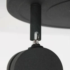 Luminaires Steinhauer Éclairage Led|Plafonnier Steinhauer Natasja LED Noir, 3 lumières
