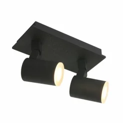 Luminaires Steinhauer Spots Et Projecteurs|Plafonnier Steinhauer Points noirs LED Noir, 2 lumières