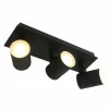 Luminaires Steinhauer Éclairage Led|Plafonnier Steinhauer Points noirs LED Noir, 3 lumières