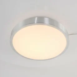 Luminaires Steinhauer Éclairage Led|Plafonnier Steinhauer Stellar LED Acier inoxydable, 1 lumière