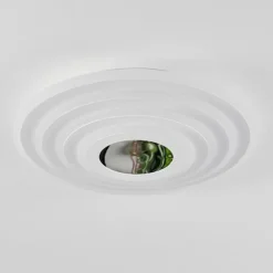Plafonnier Takok LED Blanc, 1 lumière, Télécommandes
