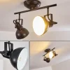 hofstein Spots Et Projecteurs|Plafonnier Tina Noir, 2 lumières