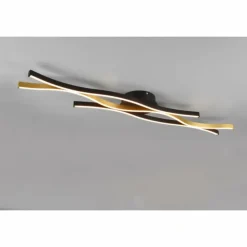 Luminaires Trio Éclairage Led|Plafonnier Trio Blaze LED Laiton, 1 lumière