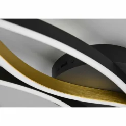 Luminaires Trio Éclairage Led|Plafonnier Trio Blaze LED Laiton, 1 lumière