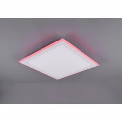 Luminaires Trio Éclairage Led|Plafonnier Trio Columbia LED Blanc, 1 lumière, Télécommandes, Changeur de couleurs