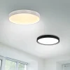 Luminaires Trio Éclairage Led|Plafonnier Trio DOHA LED Noir, 1 lumière