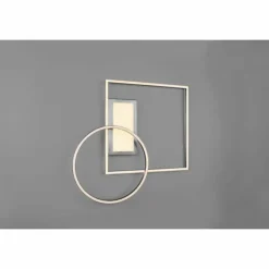 Luminaires Trio Éclairage Led|Plafonnier Trio Downey LED Nickel mat, 1 lumière, Télécommandes