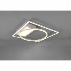 Luminaires Trio Éclairage Led|Plafonnier Trio Downey LED Blanc, 1 lumière, Télécommandes