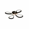 Luminaires Trio Éclairage Led|Plafonnier Trio FLY LED Noir, 1 lumière