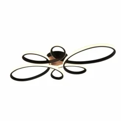 Luminaires Trio Éclairage Led|Plafonnier Trio FLY LED Noir, 1 lumière