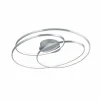 Luminaires Trio Éclairage Led|Plafonnier Trio Gale LED Nickel mat, 1 lumière