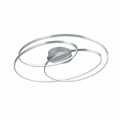 Luminaires Trio Éclairage Led|Plafonnier Trio Gale LED Nickel mat, 1 lumière