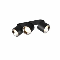 Luminaires Trio Spots Et Projecteurs|Plafonnier Trio GUAYANA Noir, 3 lumières