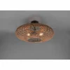 Luminaires Trio Plafonniers|Plafonnier Trio Hedda Noir, 2 lumières