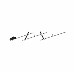 Luminaires Trio Éclairage Led|Plafonnier Trio INDIRA LED Noir, 1 lumière