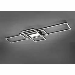Luminaires Trio Éclairage Led|Plafonnier Trio Irvine LED Anthracite, 1 lumière, Télécommandes