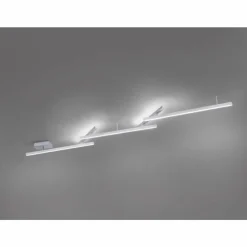 Plafonnier Trio Leuchten WiZ MELBY LED Nickel mat, 1 lumière, Télécommandes, Changeur de couleurs