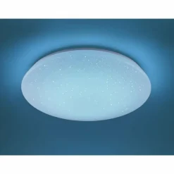 Plafonnier Trio Leuchten WiZ NALIDA LED Blanc, 1 lumière, Télécommandes, Changeur de couleurs