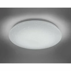 Plafonnier Trio Leuchten WiZ NALIDA LED Blanc, 1 lumière, Télécommandes, Changeur de couleurs