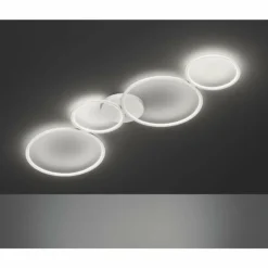 Luminaires Trio Éclairage Led|Plafonnier Trio Leuchten RONDO LED Blanc, 1 lumière
