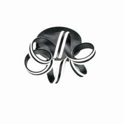 Luminaires Trio Éclairage Led|Plafonnier Trio Leuchten CARRERA LED Noir, 1 lumière