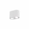 Luminaires Trio Plafonniers|Plafonnier Trio Leuchten COOKIE Blanc, 2 lumières