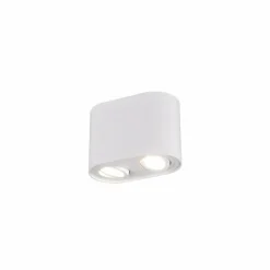 Luminaires Trio Plafonniers|Plafonnier Trio Leuchten COOKIE Blanc, 2 lumières