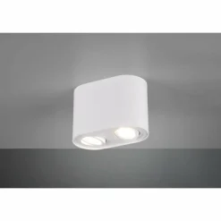 Luminaires Trio Plafonniers|Plafonnier Trio Leuchten COOKIE Blanc, 2 lumières
