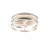 Luminaires Trio Éclairage Led|Plafonnier Trio Marnie LED Aluminium brossé, 1 lumière