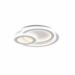 Luminaires Trio Éclairage Led|Plafonnier Trio Mita LED Blanc, 1 lumière, Télécommandes