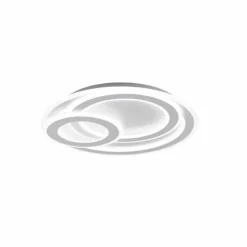 Luminaires Trio Éclairage Led|Plafonnier Trio Mita LED Blanc, 1 lumière, Télécommandes