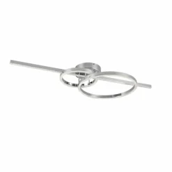 Luminaires Trio Éclairage Led|Plafonnier Trio MONTILLA LED Chrome, 1 lumière, Télécommandes