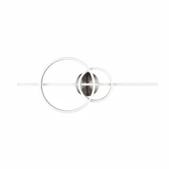 Luminaires Trio Éclairage Led|Plafonnier Trio MONTILLA LED Nickel mat, 1 lumière, Télécommandes