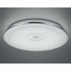 Luminaires Trio Éclairage Led|Plafonnier Trio OSAKA LED Chrome, 1 lumière, Télécommandes