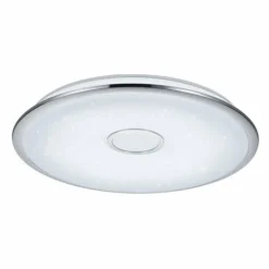 Luminaires Trio Éclairage Led|Plafonnier Trio OSAKA LED Chrome, 1 lumière, Télécommandes