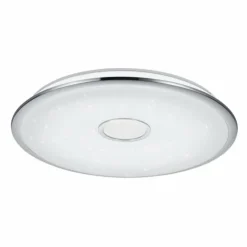 Luminaires Trio Éclairage Led|Plafonnier Trio OSAKA LED Chrome, 1 lumière, Télécommandes